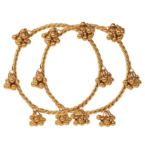 Image of Shining Diva Fashion 4 Pcs Kashmiri Ghungroo Bangles Set for Women | Trendy Stylish Traditional Jewellery