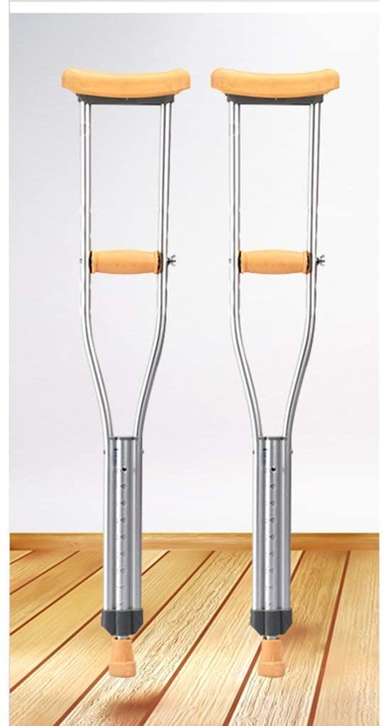 Buy Crutches for Adults Underarm Crutches for Adjustable Walking Aid