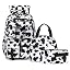 Cow Print Black