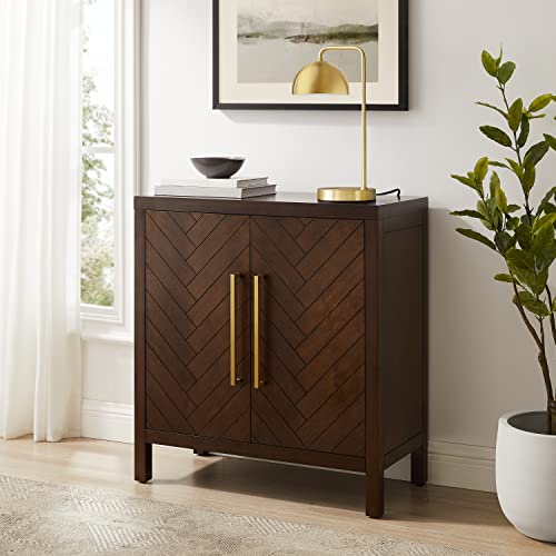 Crosley-Furniture-Darcy-Darcy-Accent-Storage-Cabinet-Bar-Buffet-for-Kitchen-Living-Room-or-Entryway-Dark-Brown Crosley Furniture Darcy Darcy Accent Storage Cabinet Bar Buffet for Kitchen Living Room or Entryway Dark Brown