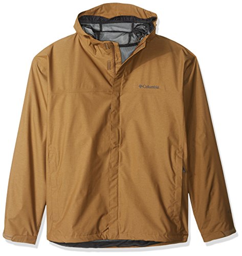 Columbia Men's Big and Tall Diablo Creek Rain Shell, Delta, 2X