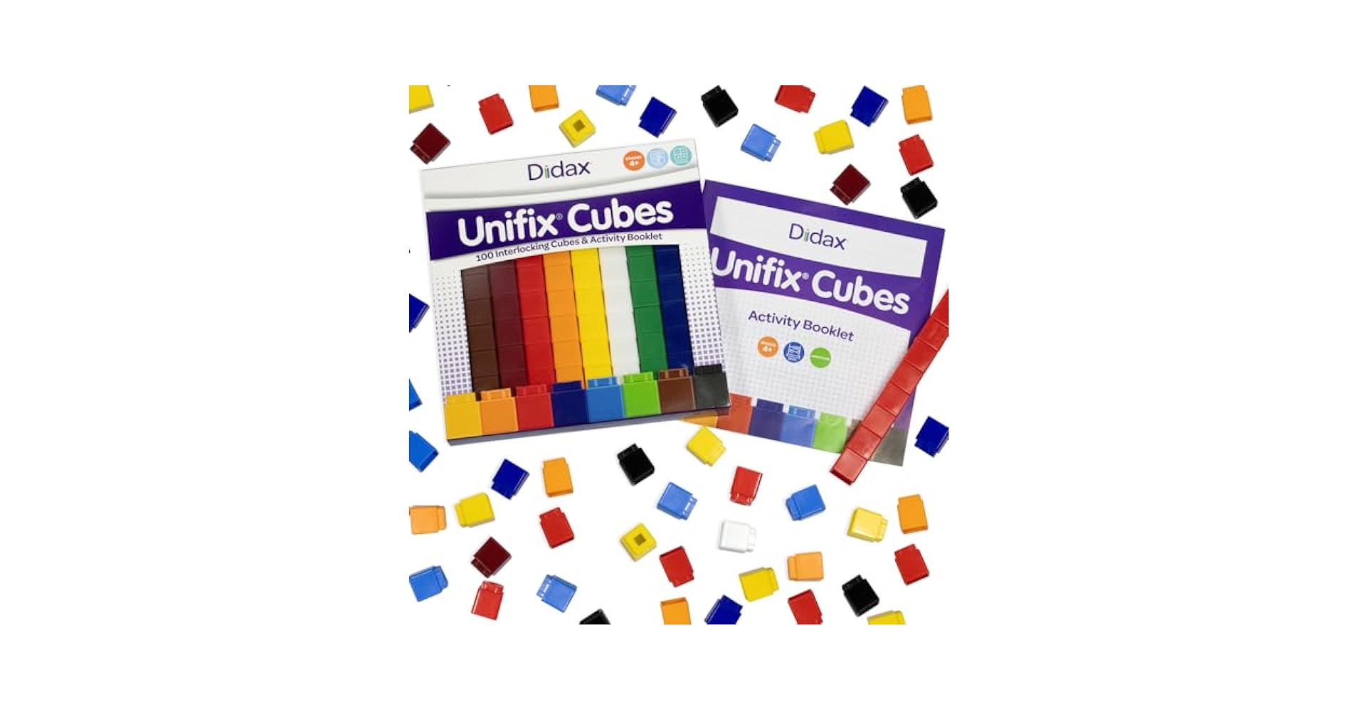 Didax Educational Resources Unifix Cubes Set (100 Pack