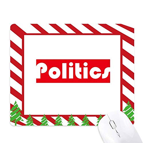 Tapis de souris canne de Noël pour télétravail et ambiance hivernale