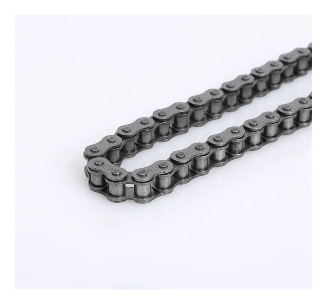 Cadena de rodillos de transmisión 05B acero al carbono paso 8mm eslabón conector industrial