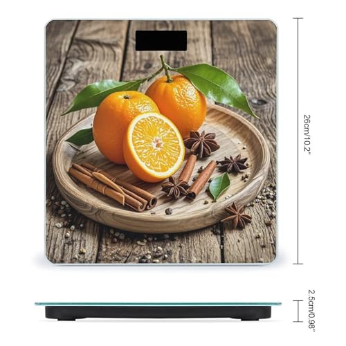 Báscula Digital de Baño Oranges and Spices con Plataforma Amplia miniatura 2