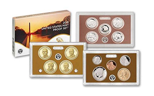 2015 S US Proof Set Cameo Finish Proof