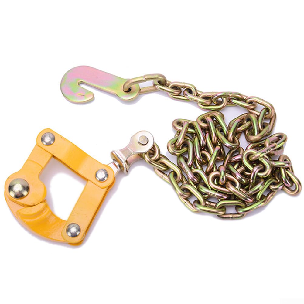 Kohlenstoffstahl Drahtspanner 1,2m für kette Robust Kohlenstoffstahl | Einhandbedienung, 1,2m für kette für Hebelwirkung, effizientes Spannen, für ideal für Zäune, einfache Handhabung