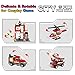 1000 Pcs Building Blocks Fire Station City Seas Emergency Rescue Vehicle Toys, EP EXERCISE N PLAY Creative DIY Educational Construction Assembling Bricks for Boys Girls 6 yr + with Storage Bucket