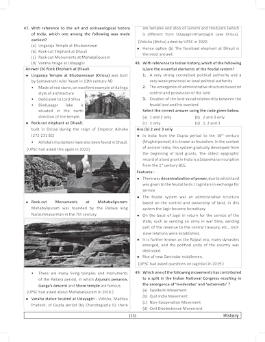 Image of 12 Years UPSC Civil Services Pre Solved Papers (PYQ Previous Year Questions - Topic-Wise General Studies GS Paper 1 (2013-2024) | Best Book For IAS ... History, Geography, Polity, etc. | In English