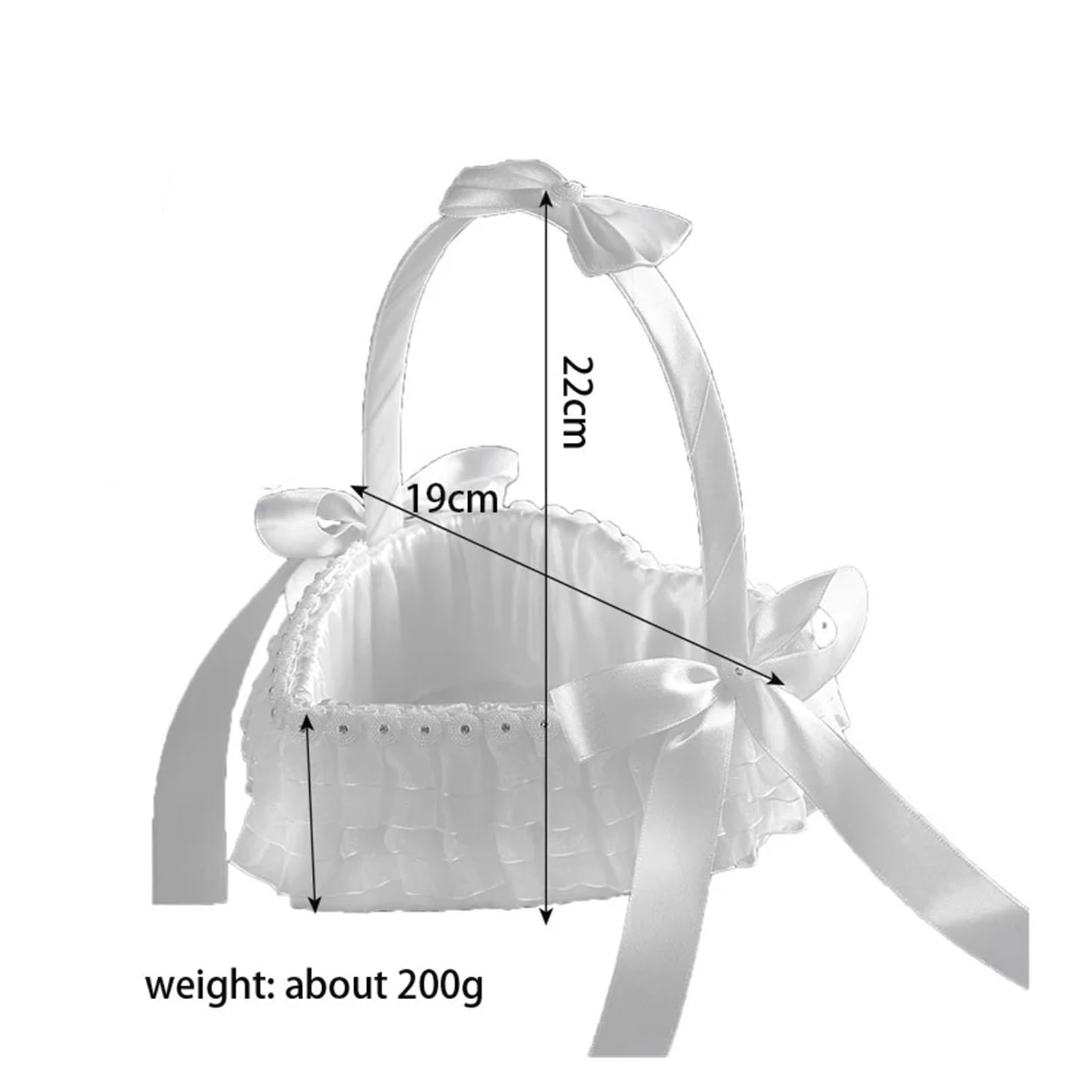 Hochzeit Liebe Blumenkorb Hochzeit Blumenkind Streublumen Handgefertigter Korb Hochzeitsbedarf