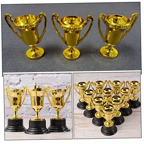 BCOATH 20 Pçs Troféu De Plástico Brinquedos De Quebra-Cabeça Medalhas De Futebol Para Crianças Mini