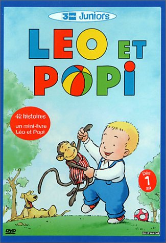 DVD Léo et Popi N°1 importado de Francia para el aprendizaje infantil temprano
