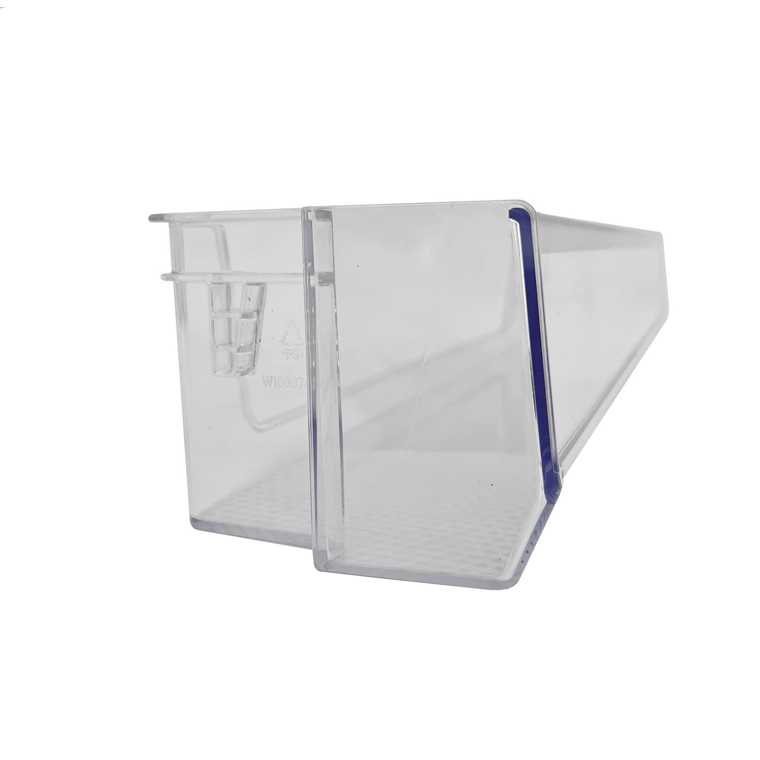 Balconcino Mensola Bottiglie per Frigoriferi Adatto per Ariston Indesit Hotpoint, Dimensioni 412x85x95 (mm) Trasparente, 481010807441, per Modelli BCB7030AA BF1801EF1