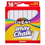Cra-Z-art White Chalk, 16 Count (10800-48)