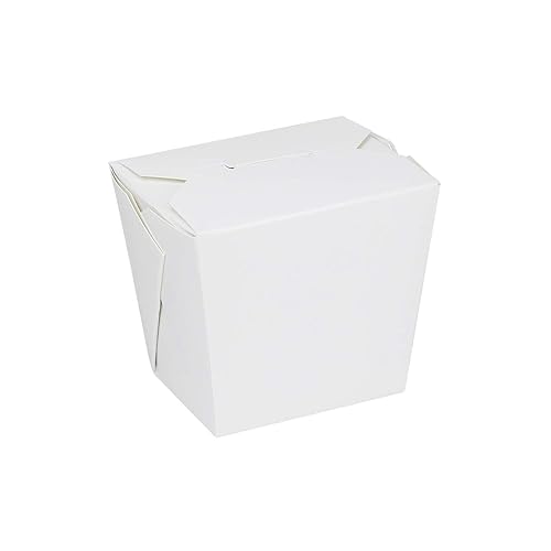Karat FP-FP16W - Contenedor de papel para llevar de 16 onzas, color blanco (caja de 450)