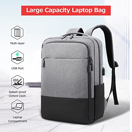Mochila,Mochila de computr de grande dade de 15,6 polegadas, bolsa de negócios de pano oxford, bolsa