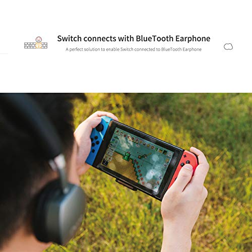 Gulikit Route Air Bluetooth Audio Usb Adapter Transmitter For Nintendo Switch & Lite Ps5 Ps4, Usb-C To A Wireless Connector, Easy To Connect With Airpods And All Bluetooth Speakers/Headphones(Black) #TOP4