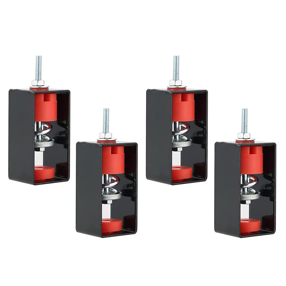shanpu Supporti Antivibranti un Soffitto da 4 Pezzi, Isolatore di Vibrazioni un Molla per Insonorizzazione e Antiurto per Studio Teatrale