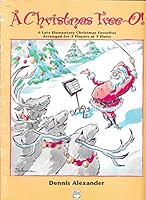 A Christmas Tree-O! 6 Late Elementary Christmas Favorites Arranged for 3 Players at 1 Piano B017EY9CPS Book Cover
