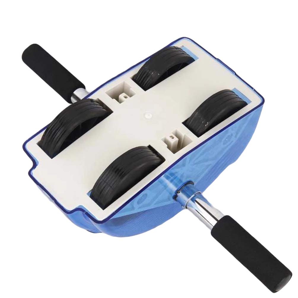 Bauchtrainer Ab Roller, Bauchroller Ab Wheel Abdominal Roller Fitnessgerät Und Bauchmuskeltrainer Für Starke Schultern/Arme/Rücken/Bauchmuskeln, Für Frauen Und Männer 01 Schwarz