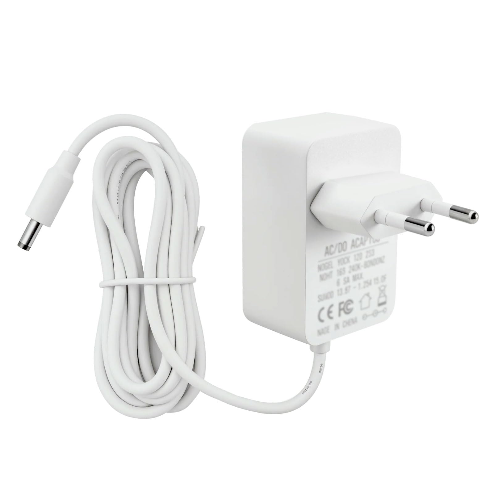 15W Adapter for Echo Dot Binghe 12V 1.25A Adapter, 15W Charger for Echo Dot 3rd, 4th and 5th Gen, Echo Spot, Echo Pop, Echo Show 5 1st and 2nd Gen, Echo Kids Dot Edition, White