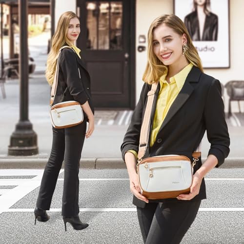 Image of Crossbody Purse for Women Small Crossbody Bags Trendy Vegan Leather with Adjustable Shoulder Straps Gift for Mother Wife Mom