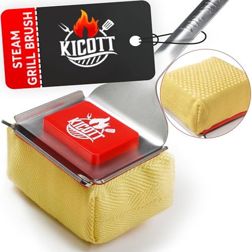Kicott Grill Brush Bristle Free - Safe Grill Brush for ...
