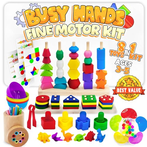 WIZZLY 8-in-1 Fine Motor Kit