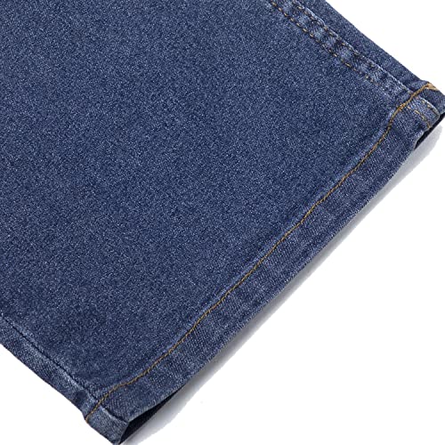 Image of KOTTY Women's High Rise Cotton Lycra Blend Ankle Length Relaxed Fit Jeans