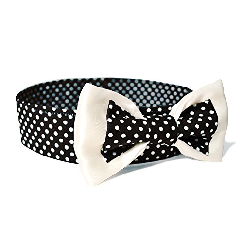 That Dog In Tuxedo The 70s Polka Dog Bow Tie (Black, M) (B01B4KPDGK) Amazon Price History, Amazon Price Tracker