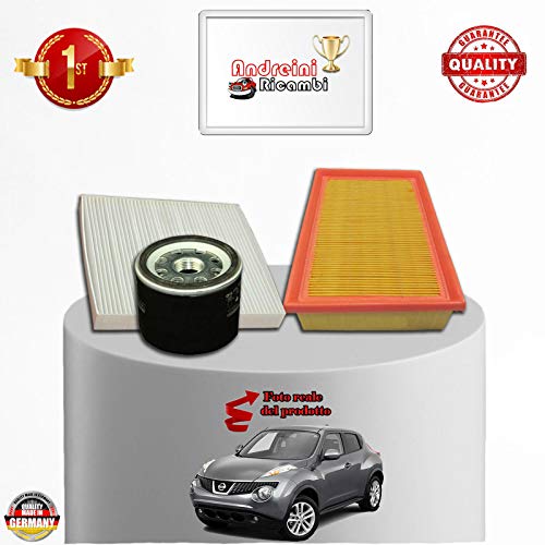 Kit tagliando 3 filtri juke 1.6 dig-t 147kw 200cv