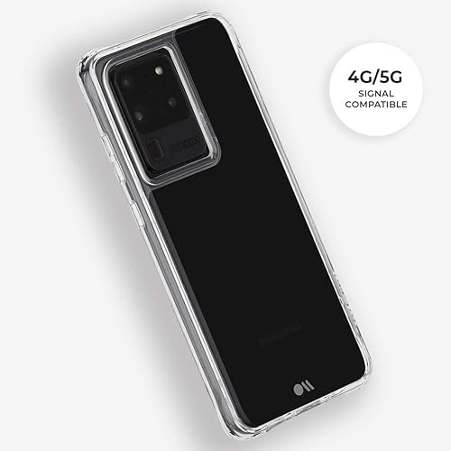 Miniatura 5 de Case-Mate - TOUGH - Funda transparente para Samsung Galaxy S20 Ultra - Compatible con 5G - Diseño protector - 6.9 pulgadas - Transparente