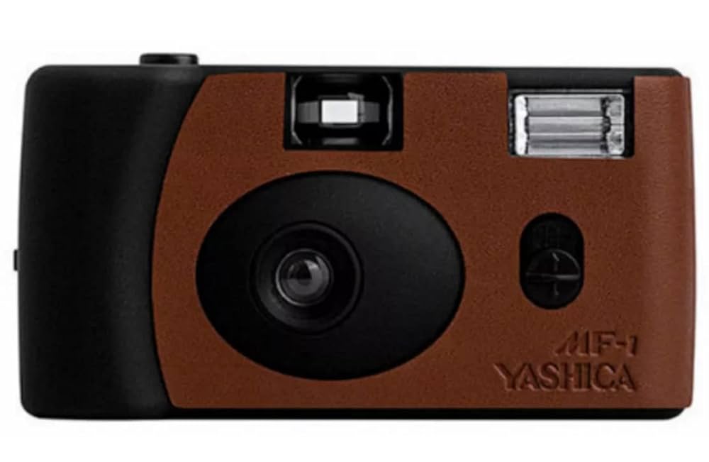 Buy Yashica MF-1 Snapshot Art Camera (Black/Brown) (YAS