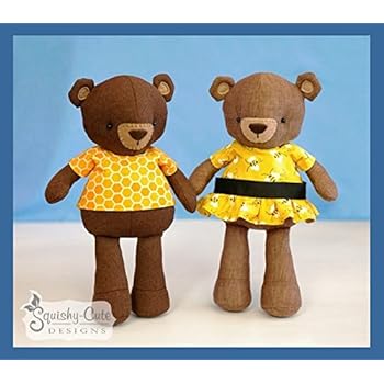 bear plush pattern