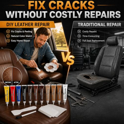 Nozerix 10-Color Leather Repair Kit