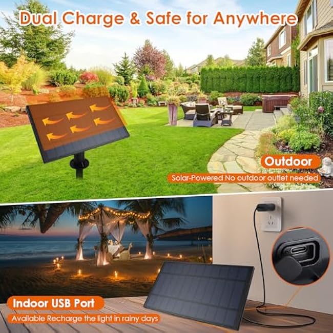 120FT Solar String Lights Outdoor,Solar Patio Lights Waterproof with Remote & 40+2 Dimmable ST38 Shatterproof LED Bulbs,Commercial Grade Solar Powered String Lights for Outside