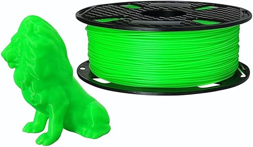 Filamento PLA Max + Fluo Green PLA de 0.069 in, filamento de impresora 3D de 2.2 lbs, 2.2 libras, material de impresión 3D más fuerte que el