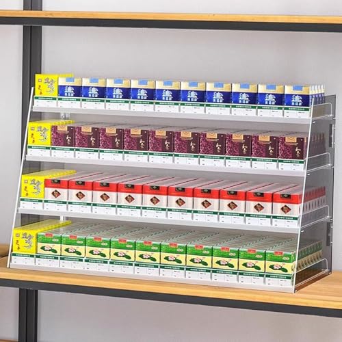 Support de vente au détail pour comptoir de caisse en acrylique poli haut de gamme