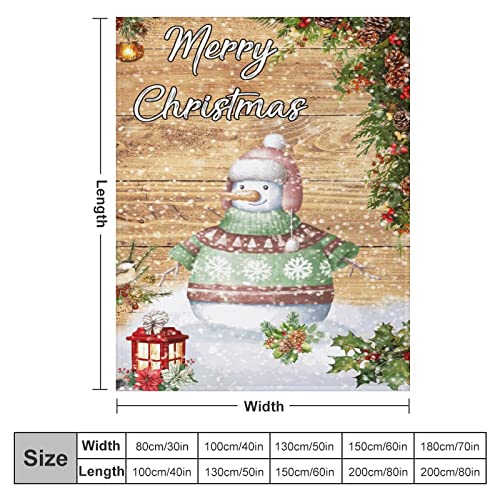 Couverture micro polaire douce de Noël pour réchauffer les cœurs en hiver