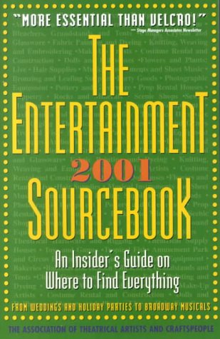 The Entertainment Sourcebook 2001 le livre pour chiner des décors de théâtre uniques