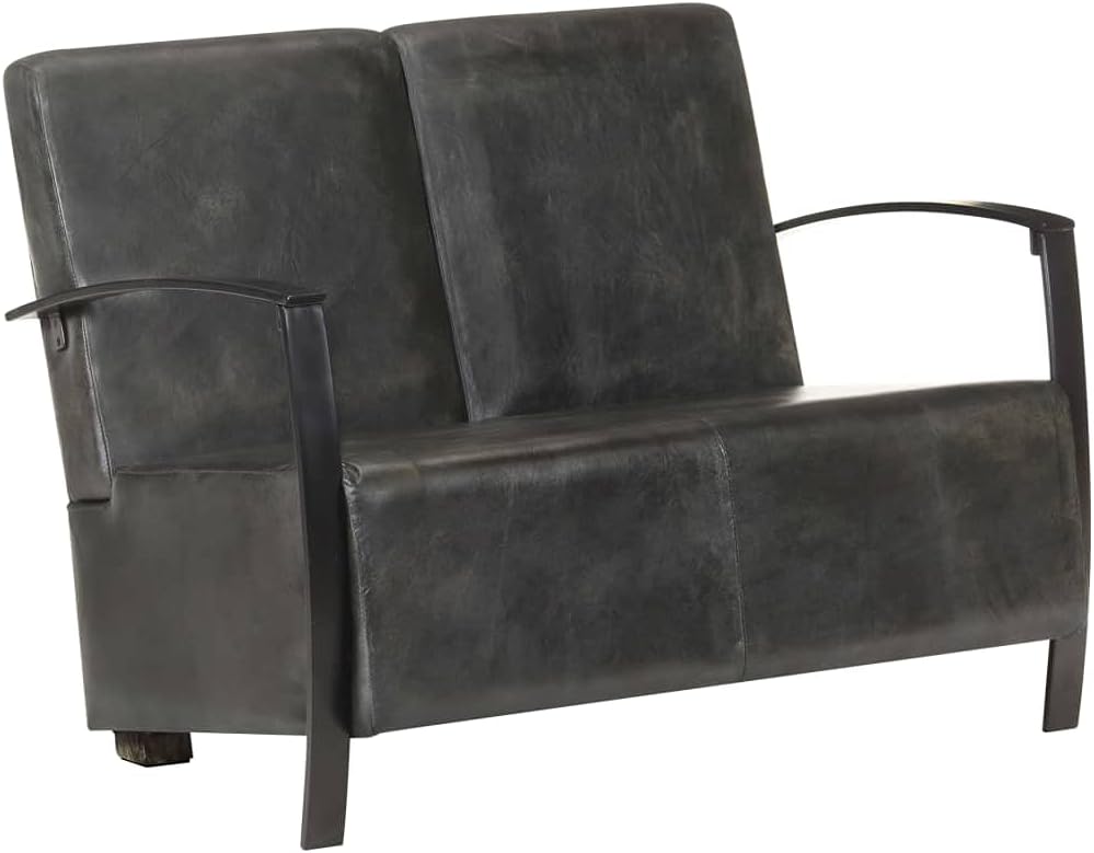 vidaXL Sofa 2Sitzer RetroDesign Zweisitzer Loungesofa Polstersofa