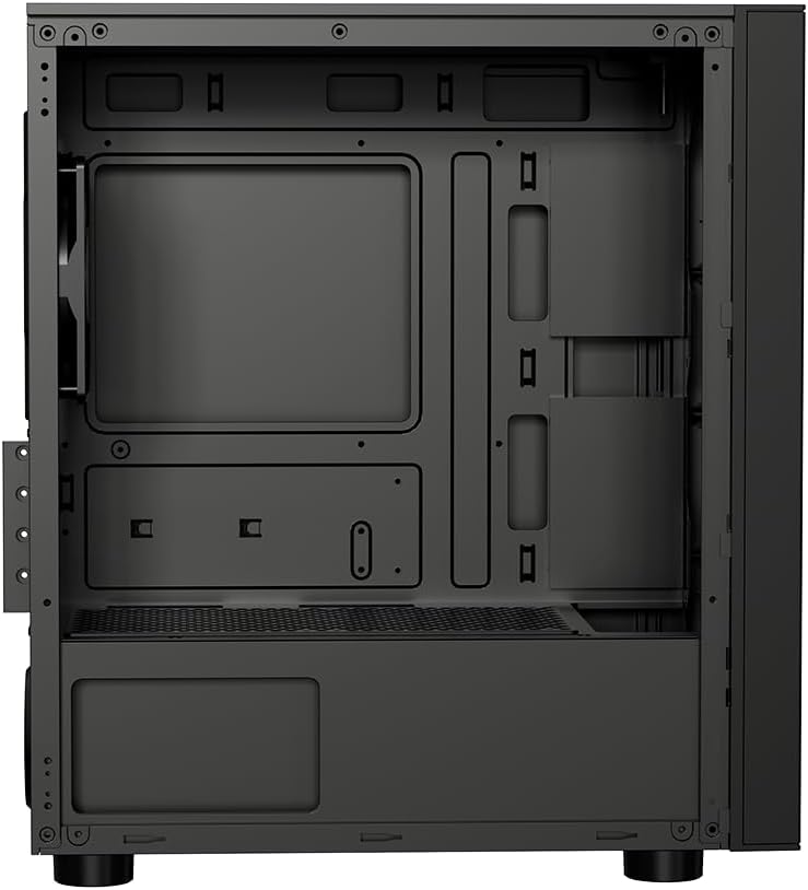 PcCooler Platinum LM300 ARGB - - Micro ATX - windowed Side Panel (Tempered Glass) - no Power Supply - USB/Audio/Mic