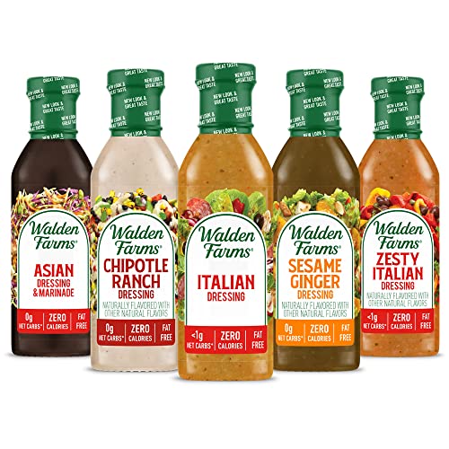 Buy Walden Farms Variety Pack Dressings, 12 oz Bottle, Fresh and