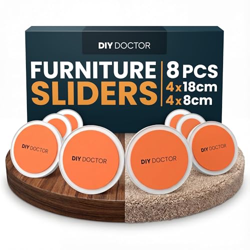 Easy Move Furniture Sliders 8-Piece Set