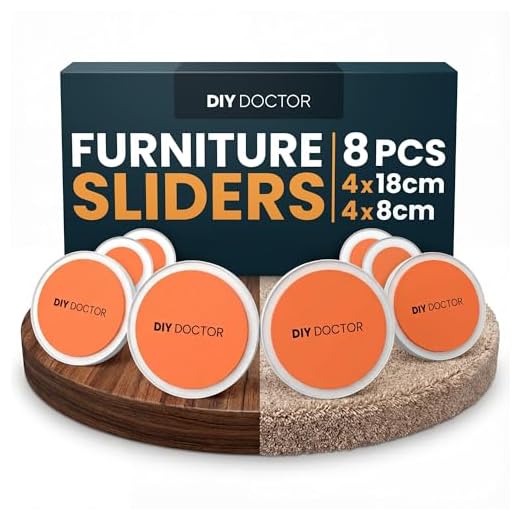 DIY Doctor Furniture Slider Set for Easy Moving