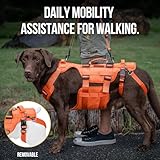 OneTigris Dog Lift Harness for Large Dogs, Dog Hip Support Brace, Full Body Dogs Lifter with Handles Invictus Multifunctional Mobility Assistance Vest for Back Legs - Image 5
