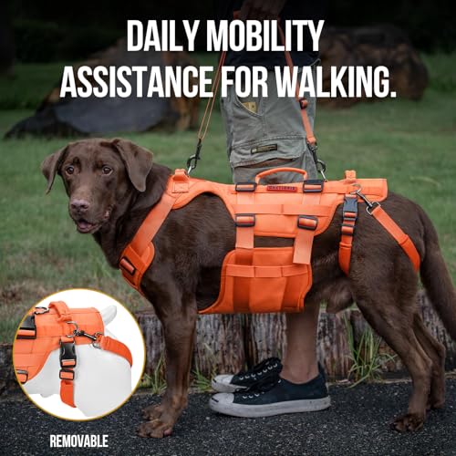 OneTigris Dog Lift Harness - Large Dog Support Sling with Handles - Multifunctional Mobility Assistance Vest - Hip Support Brace - Image 6