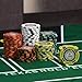 50 Pieces Clay Composite Poker Chips with a Durable Chip Bag, Create a Real Casino Atmosphere, Suitable for Poker Game Nights (C $25)