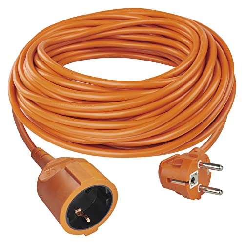 Alargador de corriente interior EMOS H05VV-F3G cable 30m IP20 con toma Schuko y protección infantil