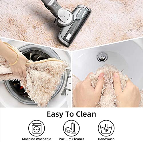 ARLTTH 3er Set Batik Badematten Set Aus Weichem Plüsch, rutschfest, Saugfähig, Badezimmerteppich, U-förmiger Konturteppich Und Toilettendeckelbezug, Waschbar (Khaki) – Bild 6